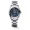 Hot Conquest Classic med diamanter 0,055 ct  sort perlemor 29 mm Til Henne
