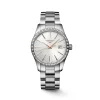 Outlet Conquest Classic sølv med diamanter 34 mm Klokker Med Diamanter | Til Henne