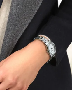 Clearance Conquest Classic med diamanter hvit perlemor 29 mm Klokker Med Diamanter | Til Henne