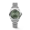 Clearance Conquest diamanter 0,035 ct grønn 34 mm Klokker Med Diamanter | Til Henne