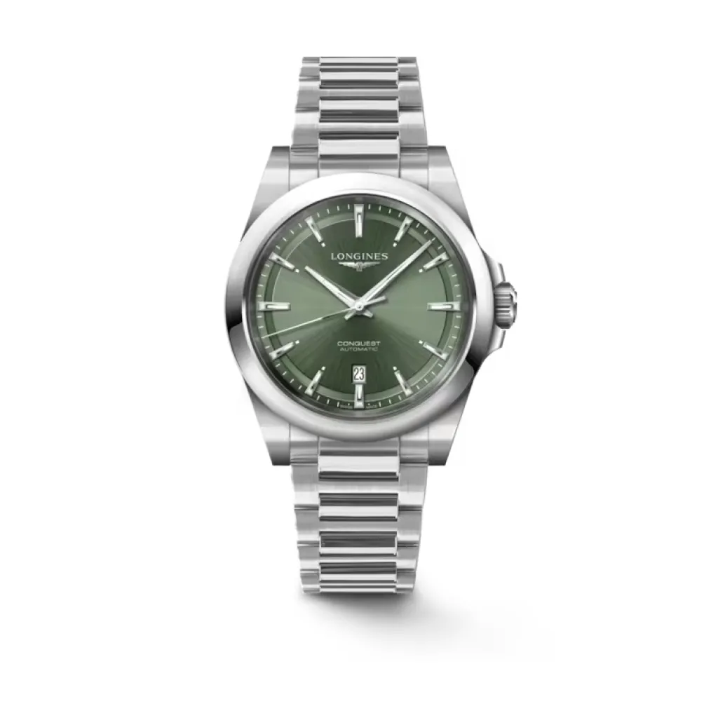 Best Conquest grønn 41 mm Dressklokker | Til Han