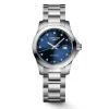 New Conquest med diamanter 0,036 ct blå 29 mm Klokker Med Diamanter | Til Henne