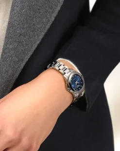 New Conquest med diamanter 0,036 ct blå 29 mm Klokker Med Diamanter | Til Henne