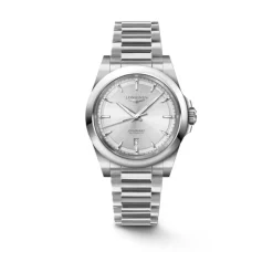Discount Conquest sølvfarget 41 mm Dressklokker | Til Han