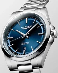Best Conquest stål 41 mm Dressklokker | Til Han