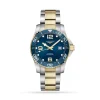 Clearance HydroConquest blå 41 mm Dykkerklokker | Two Tone Klokker