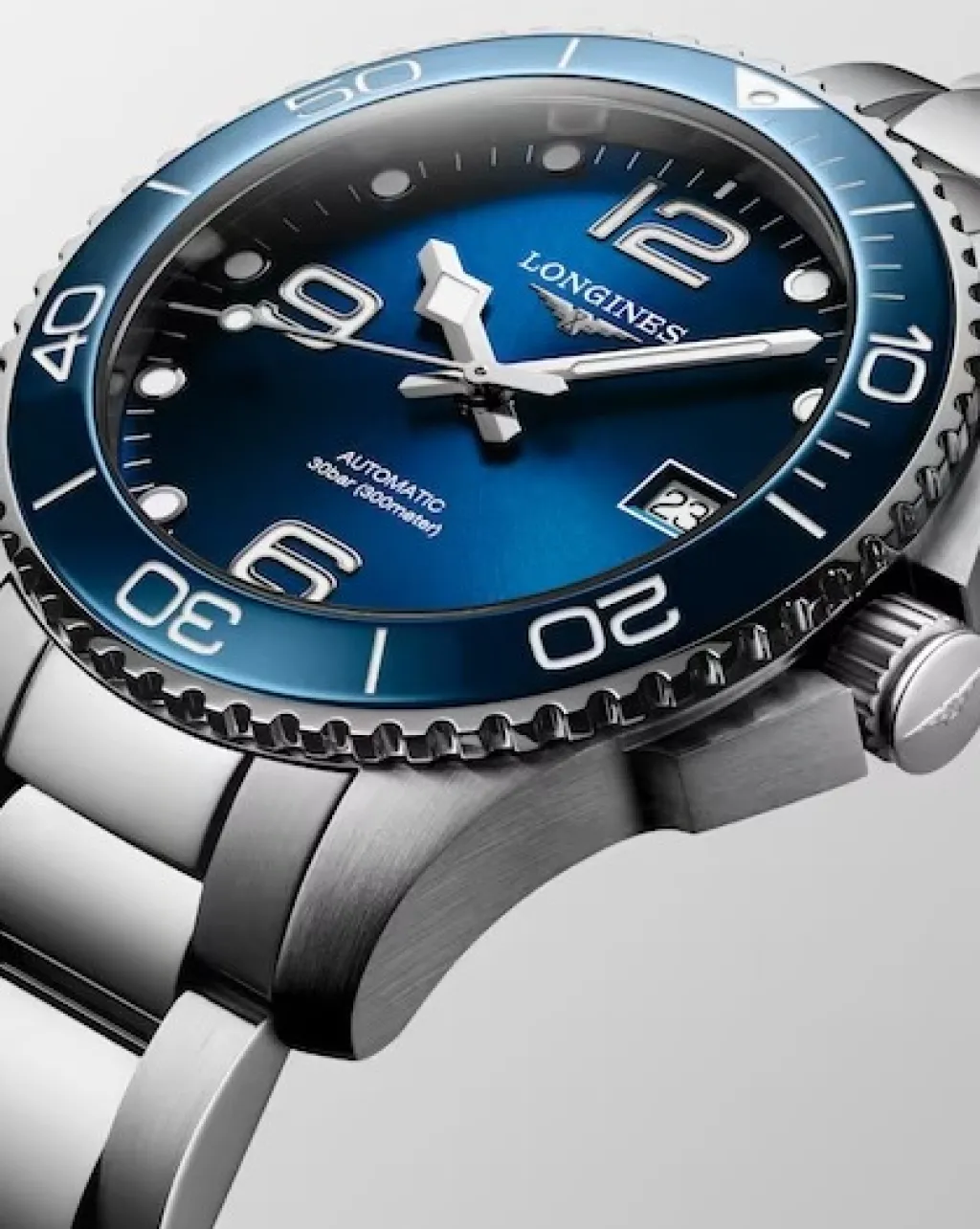 Clearance HydroConquest blå 39 mm Dykkerklokker | Dykkerklokker