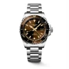 Sale HydroConquest brun 41 mm Dykkerklokker | Til Han