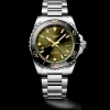 Sale HydroConquest GMT grønn 41 mm Til Han