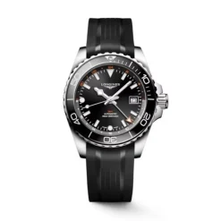 Discount HydroConquest GMT svart 41 mm Til Han