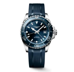 Online HydroConquest GMT blå 41 mm Til Han