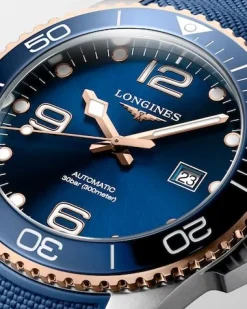 Hot HydroConquest GMT blå 43 mm Til Han