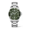 Fashion HydroConquest grønn skive 41 mm Dykkerklokker | Til Han