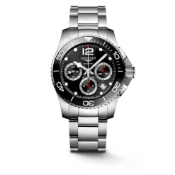Clearance HydroConquest kronograf stål 41 mm Dykkerklokker | Til Han