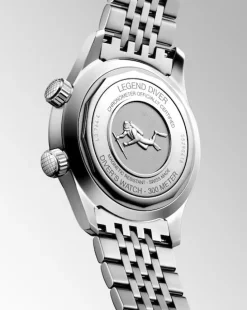 Clearance Legend Diver blå 39 mm Dressklokker | Til Han