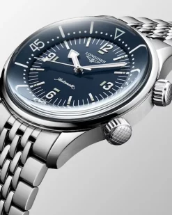 Clearance Legend Diver blå 39 mm Dressklokker | Til Han