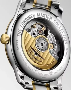 Online Master Collection diamanter 0,055 ct gylden 38 mm Klokker Med Diamanter | Two Tone Klokker
