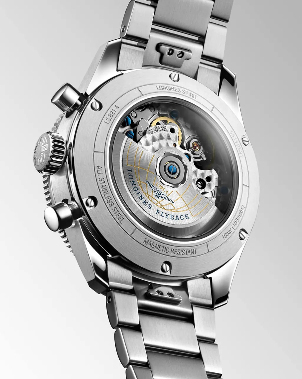 Outlet Spirit Flyback sort/bronsje skive 42 mm Til Han