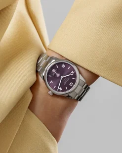 Sale Nomos Club Sport Neomatik Purple 34 mm Til Henne