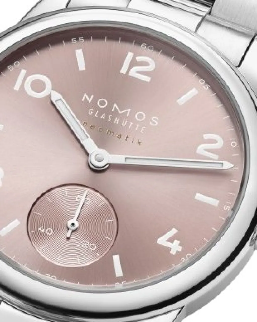 Clearance Nomos Club Sport neomatik rosé 34 mm Til Henne