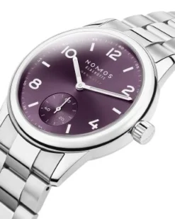 Sale Nomos Club Sport Neomatik Purple 34 mm Til Henne