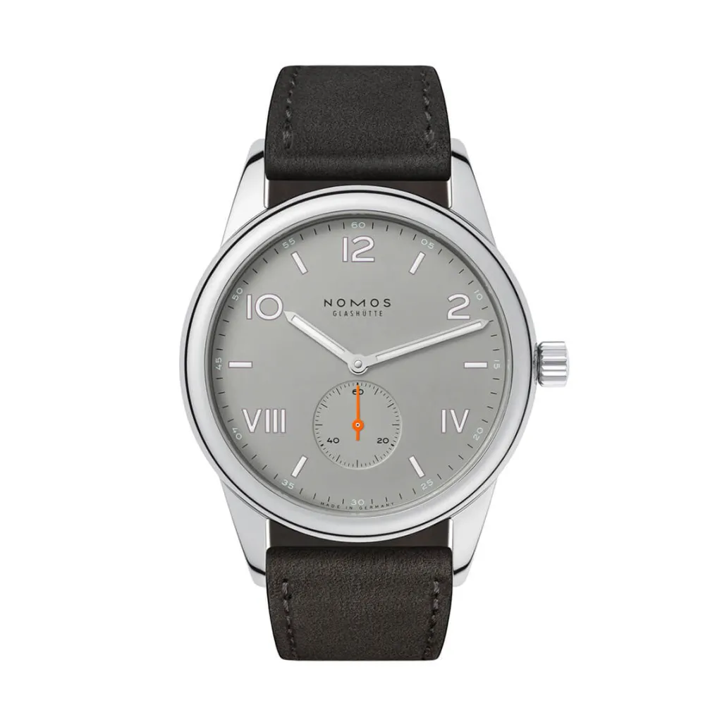 New NOMOS Glashütte Club Campus 38 Absolute Gray Til Han
