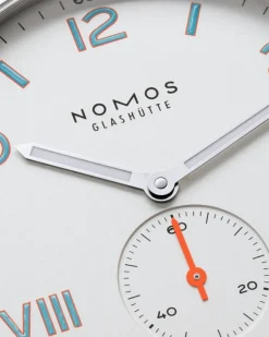 Clearance NOMOS Glashütte Club Campus 38,5 mm hvit skive Til Han