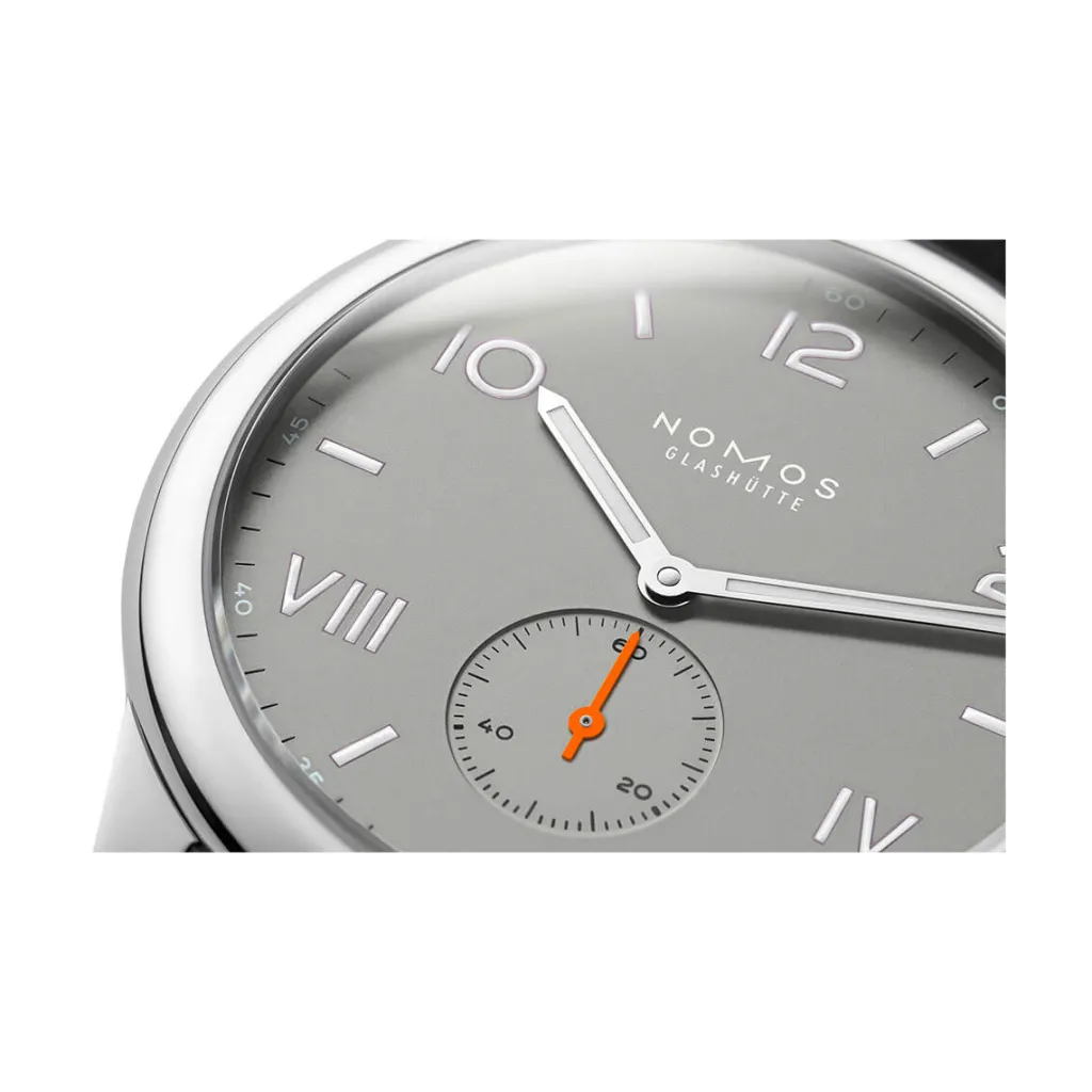 New NOMOS Glashütte Club Campus 38 Absolute Gray Til Han