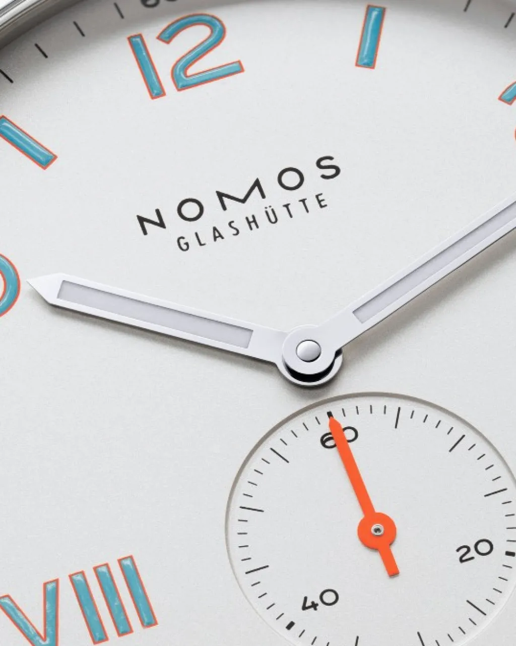 Clearance NOMOS Glashütte Club Campus 38,5 mm hvit skive Til Han