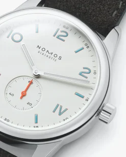 Clearance NOMOS Glashütte Club Campus 38,5 mm hvit skive Til Han