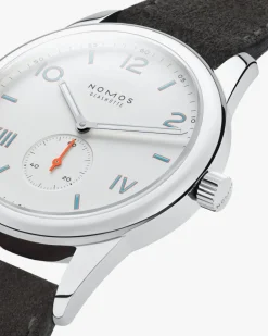 Clearance NOMOS Glashütte Club Campus 38,5 mm hvit skive Til Han