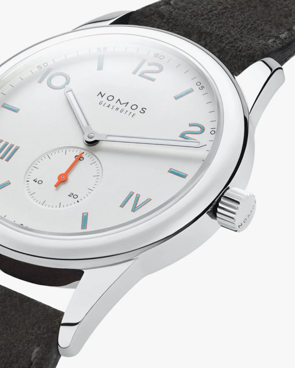 Clearance NOMOS Glashütte Club Campus 38,5 mm hvit skive Til Han