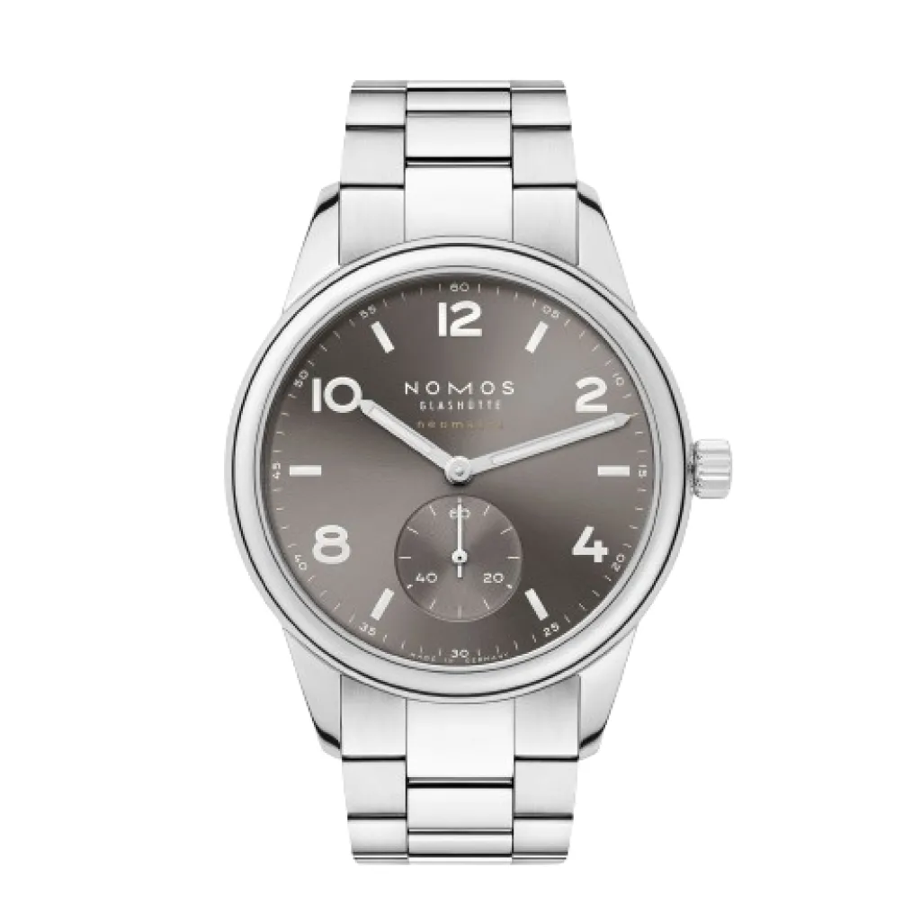 Online NOMOS Glashütte Club Sport neomatik 39 smoke Til Henne | Til Han
