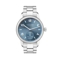 Clearance NOMOS Glashütte Club Sport Neomatik Polar 37 mm blå skive Til Han