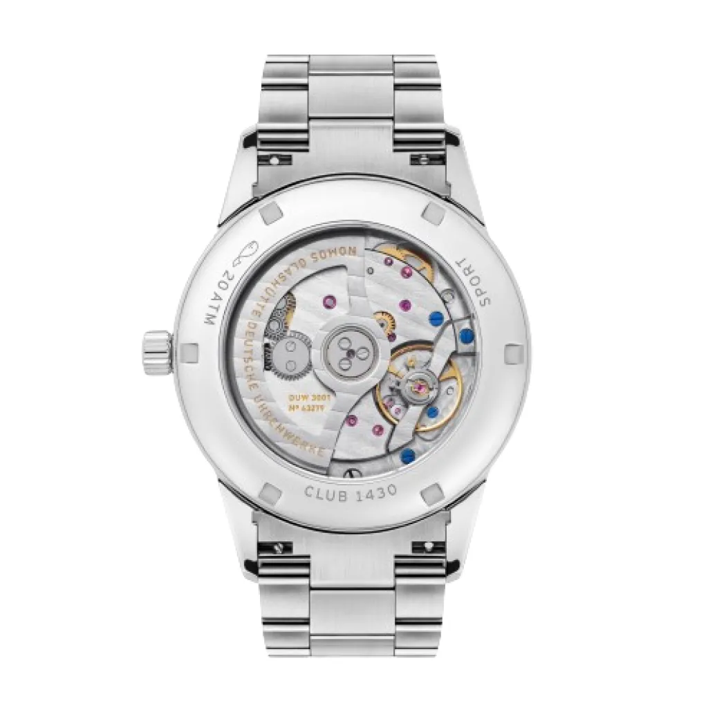 Online NOMOS Glashütte Club Sport neomatik 39 smoke Til Henne | Til Han