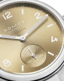 Sale NOMOS Glashütte Club Sport Neomatik Gold 34 mm Til Henne | Til Han