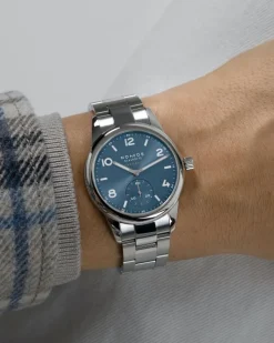 Clearance NOMOS Glashütte Club Sport Neomatik Polar 37 mm blå skive Til Han
