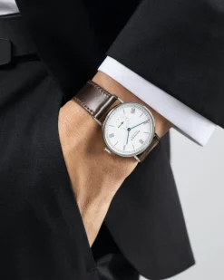 Sale NOMOS Glashütte Ludwig 37,5 mm hvit skive Til Han