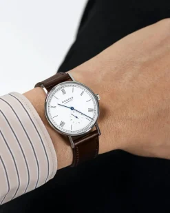 Sale NOMOS Glashütte Ludwig 37,5 mm hvit skive Til Han