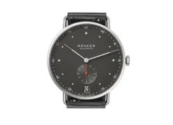Hot NOMOS Glashütte Metro 38 mm Datum Stadtschwarz Til Han