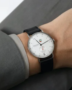 Fashion NOMOS Glashütte Metro Datum Gangreserve 37 mm Til Han