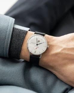 Fashion NOMOS Glashütte Metro Datum Gangreserve 37 mm Til Han