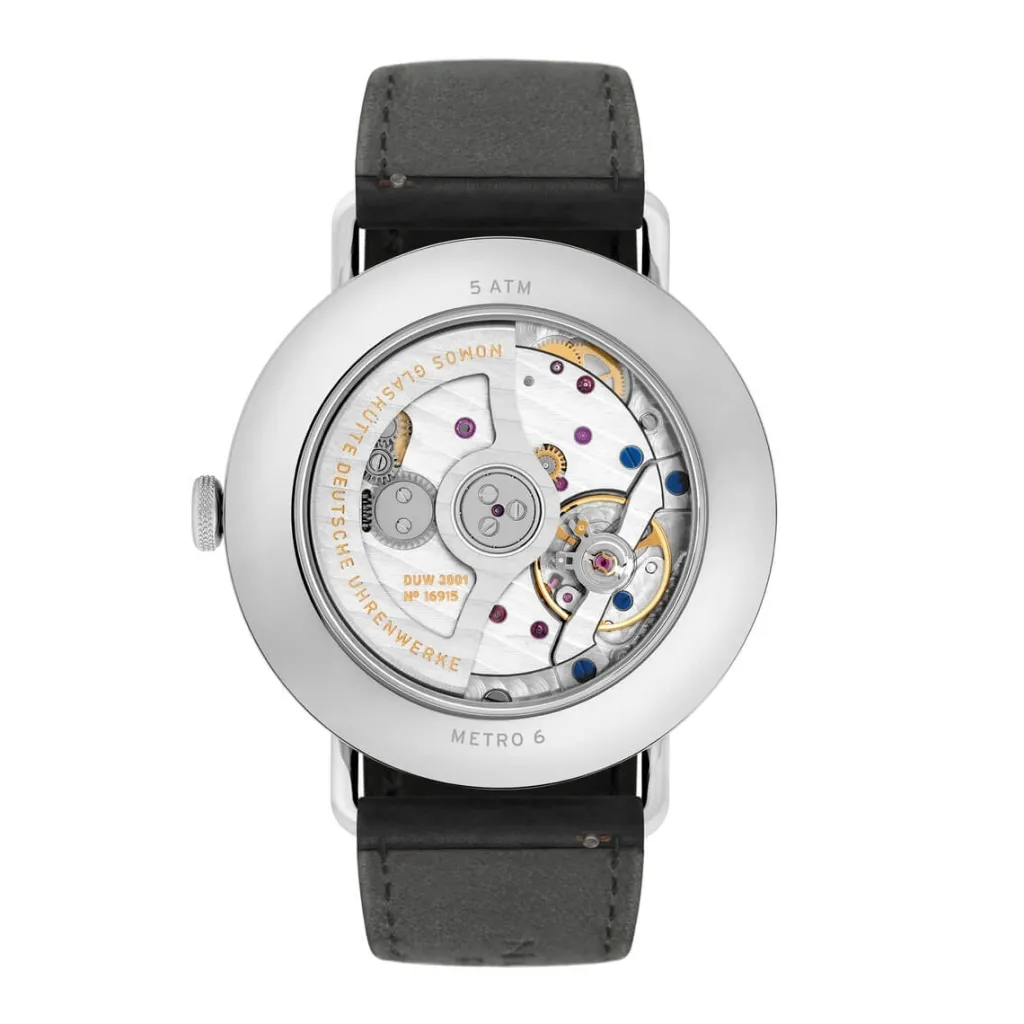 Hot NOMOS Glashütte Metro Neomatik Silver 39 mm Til Han