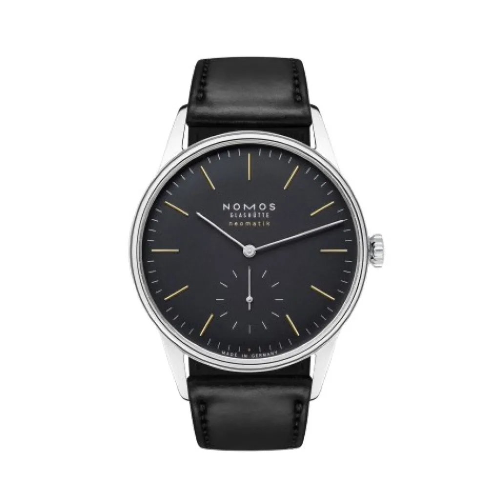 New NOMOS Glashütte Orion neomatik svart 36,4 mm Til Han