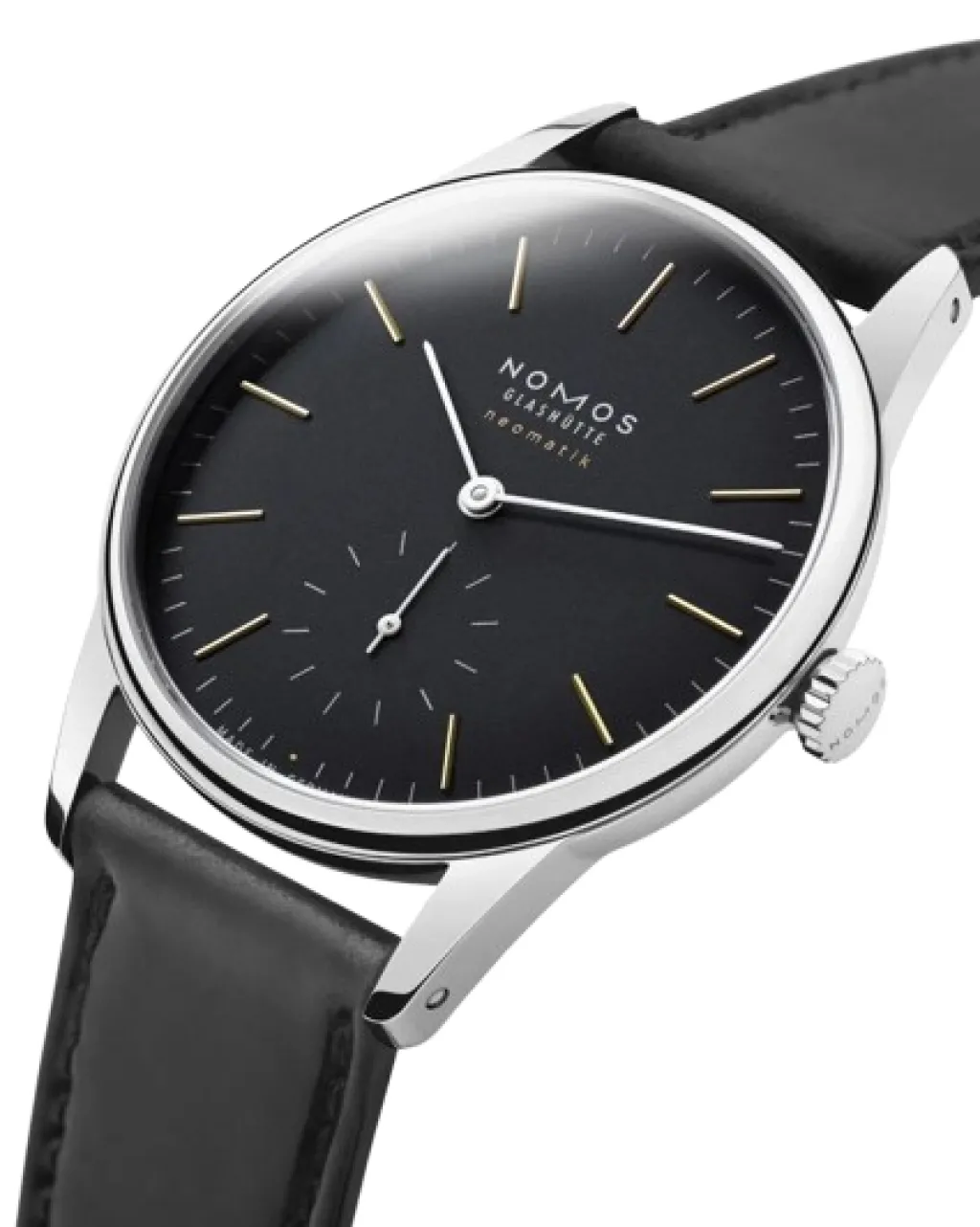 New NOMOS Glashütte Orion neomatik svart 36,4 mm Til Han
