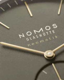 Best NOMOS Glashütte Orion Neomatik 40,5 mm Date Olivengrønn Til Henne | Til Han