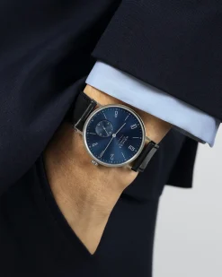 Discount NOMOS Glashütte Tangente Neomatik 39 mm blå skive Til Han
