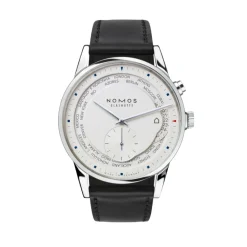Best NOMOS Glashütte Zürich World Time 39,9 mm Dressklokker | Til Han