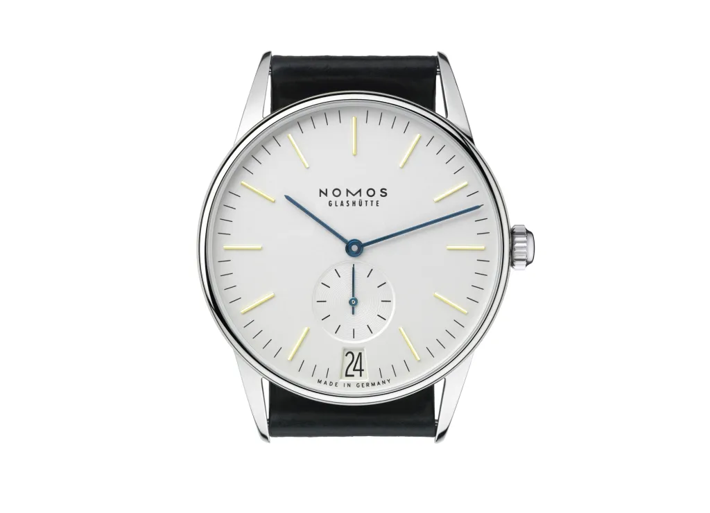 Best NOMOS Glashütte Orion 38 mm Datum Til Han