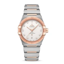 New Constellation Co-Axial Master Chronometer 39 mm Two Tone Klokker | Til Han